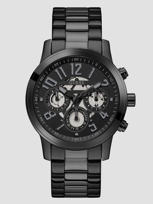 Guess Black Multifunction Watch Zwart | GUESS-SN31661