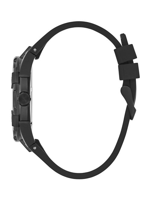 Guess Black Silicon Analog Watch Goud | GUESS-SN31634