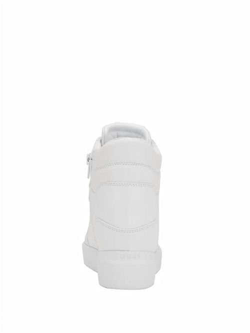 Guess Blairin Rhinestone Logo Wedge Sneakers Wit | GUESS-SN29544