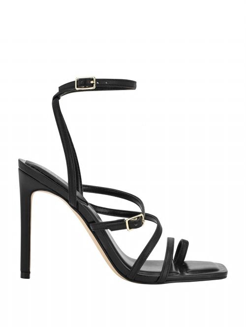 Guess Bolten Strappy Stiletto Heels Zwart | GUESS-SN29826