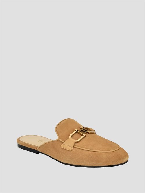 Guess Bommiya Loafer Mules Beige | GUESS-SN29877