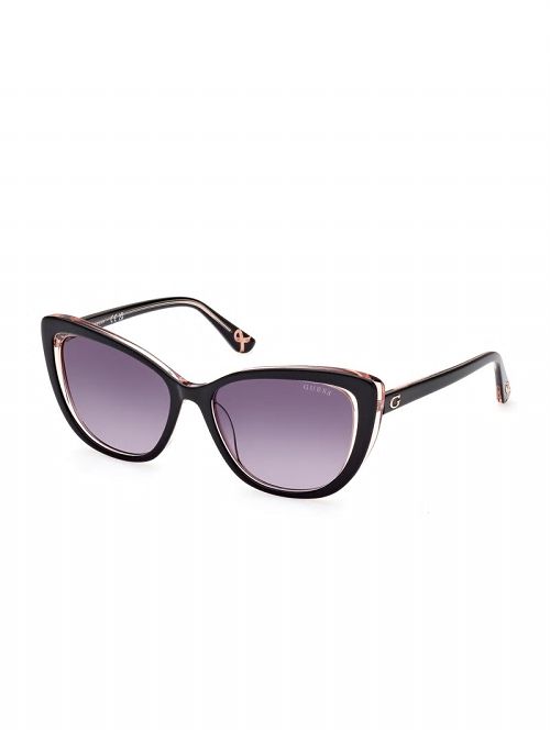 Guess Breast Cancer Awareness Cat Eye Sunglasses Zwart | GUESS-SN30063