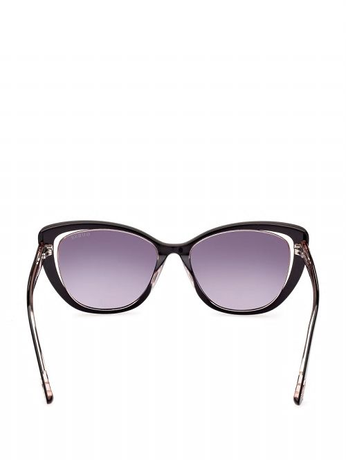 Guess Breast Cancer Awareness Cat Eye Sunglasses Zwart | GUESS-SN30063