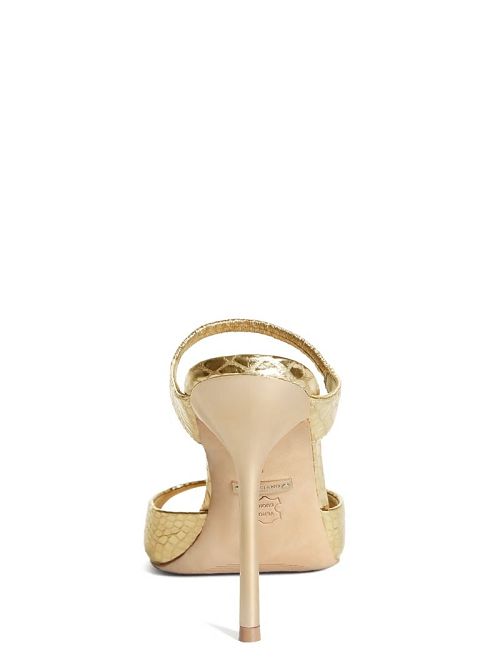 Guess Brielle Satin Sandal Goud | GUESS-SN29813