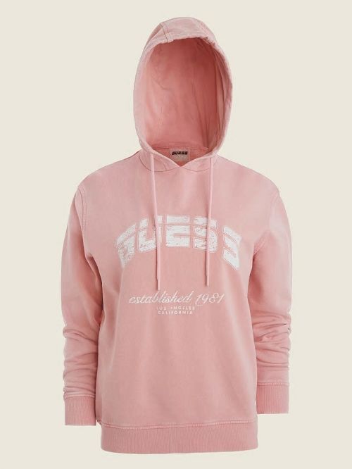 Guess Bryony Hoodie Roze | GUESS-SN28349