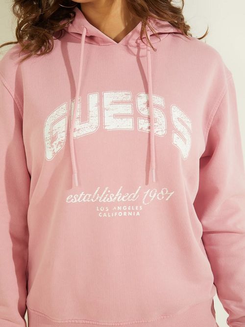 Guess Bryony Hoodie Roze | GUESS-SN28349
