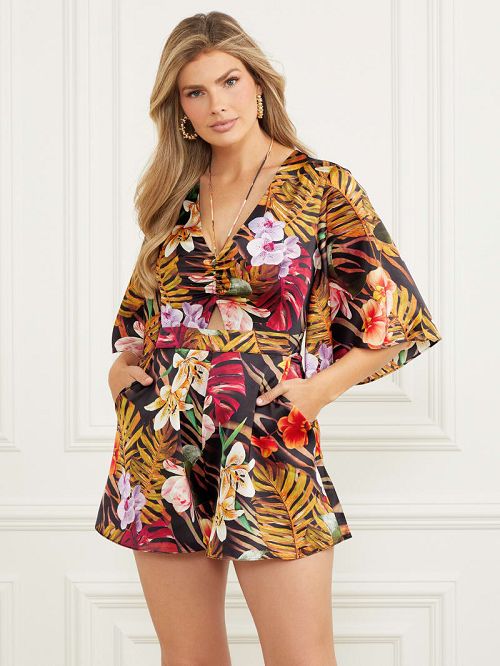 Guess Cabo Printed Romper Multi | GUESS-SN26963