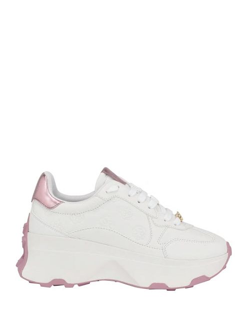 Guess Calebb Signature Sneakers Wit | GUESS-SN29535