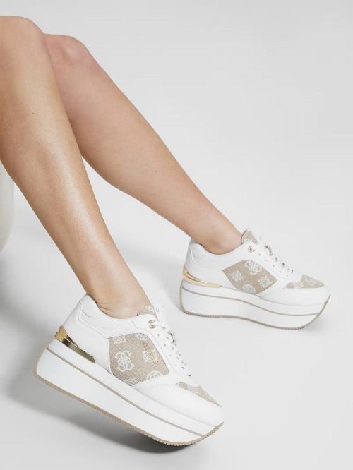 Guess Camrio Peony Joggers Wit | GUESS-SN29577