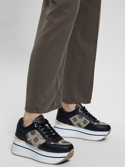 Guess Camrio Peony Joggers Zwart | GUESS-SN29567