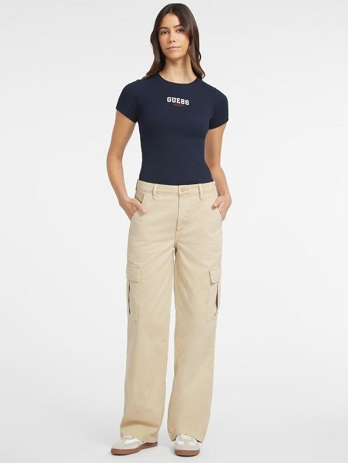 Guess Cargo Chino Pants Beige | GUESS-SN28263