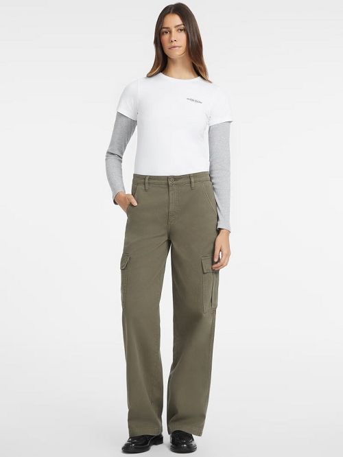 Guess Cargo Chino Pants Groen | GUESS-SN28216
