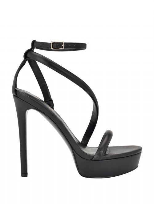 Guess Casilda Strappy Stiletto Heels Zwart | GUESS-SN29787