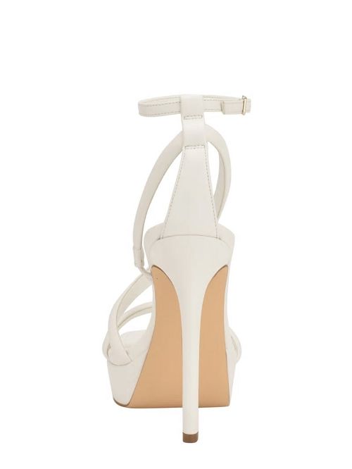Guess Casilda Strappy Stiletto Heels Zwart Wit | GUESS-SN29789