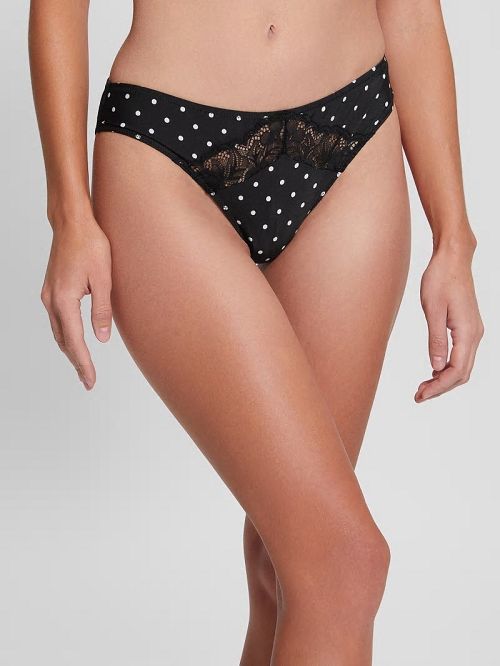 Guess Chantel Brief Panty Zwart | GUESS-SN28601