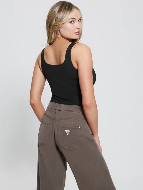 Guess Charlotte Tank Top Zwart | GUESS-SN27542