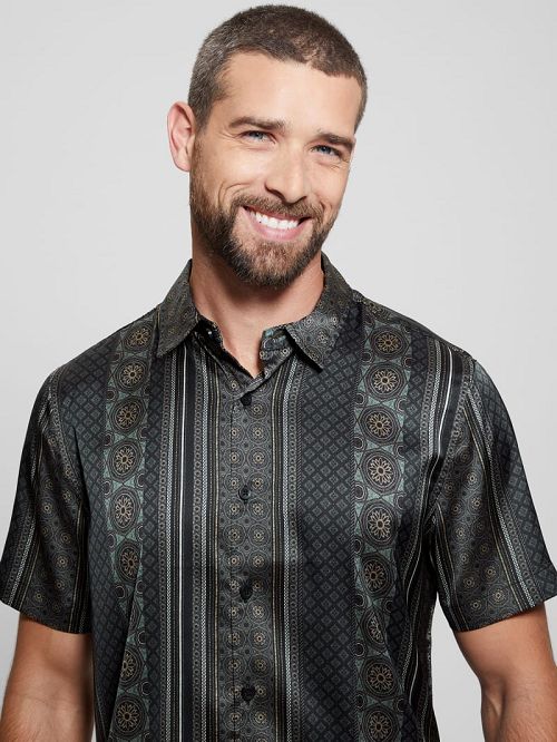 Guess Charm Mosaic Shirt Multi | GUESS-SN31259