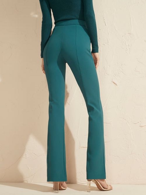 Guess Chloe Flared Pant Blauw | GUESS-SN28278