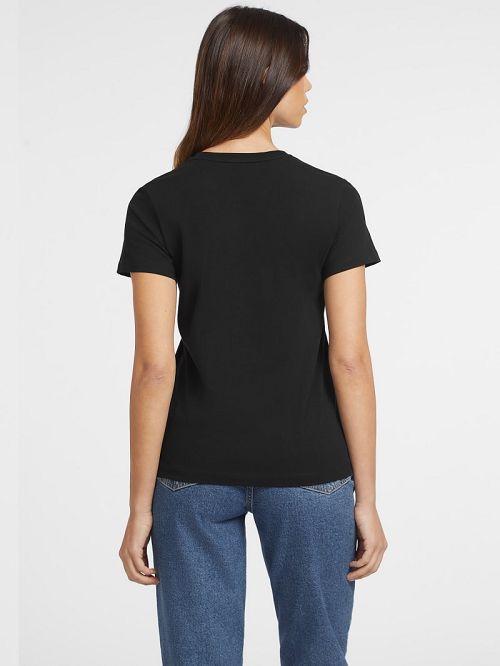 Guess Classic Star Tee Zwart | GUESS-SN27139