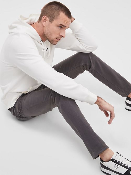 Guess Coated Tapered Jeans Grijs | GUESS-SN30404