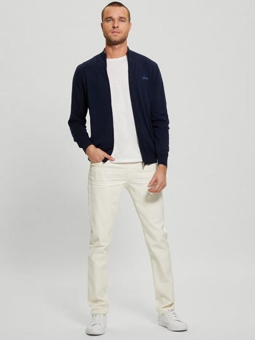 Guess Coated Tapered Jeans Wit | GUESS-SN30369