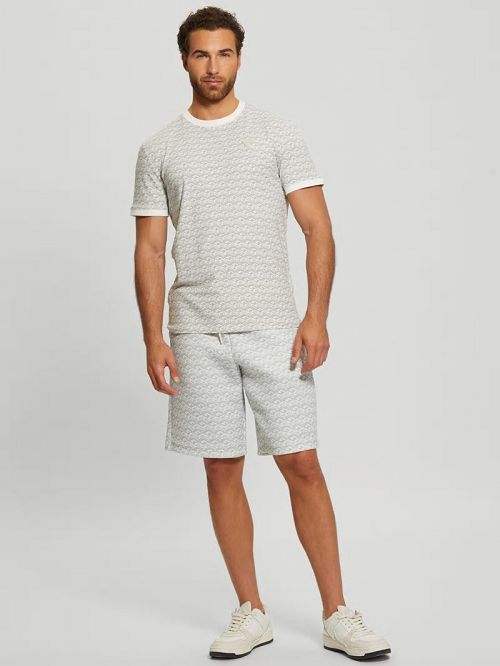 Guess Colin Logo Shorts Wit | GUESS-SN31480