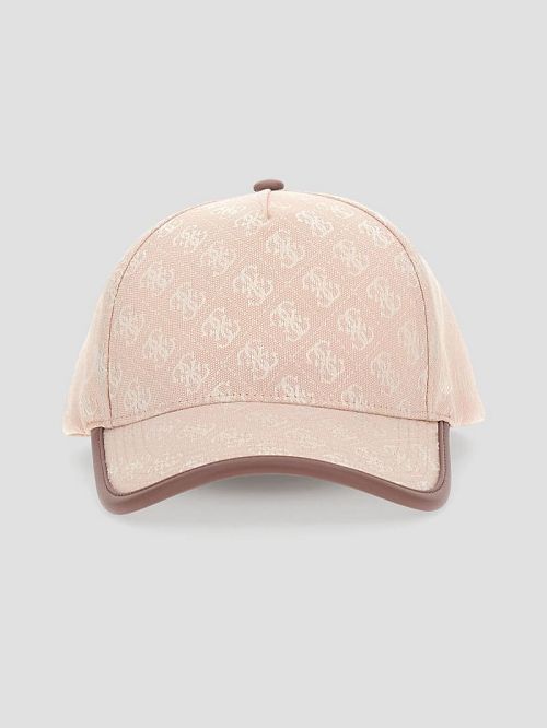 Guess Color-Block Quattro G Baseball Hat Roze | GUESS-SN30179