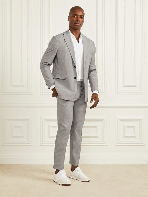 Guess Connor Performing Chino Pants Grijs | GUESS-SN31410