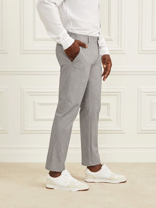 Guess Connor Performing Chino Pants Grijs | GUESS-SN31410