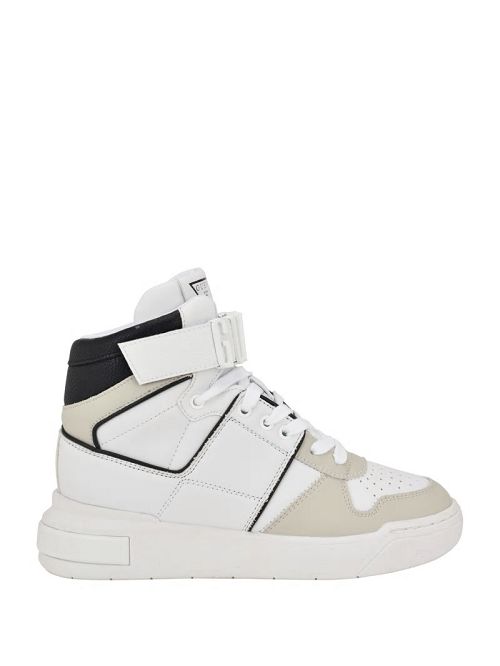 Guess Corten High-Top Sneakers Wit | GUESS-SN29517