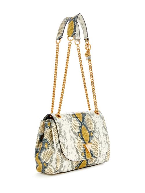 Guess Cosette Convertible Crossbody Geel | GUESS-SN29104