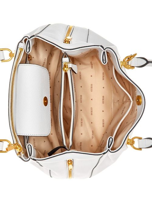 Guess Cosette Luxury Satchel Wit | GUESS-SN28865