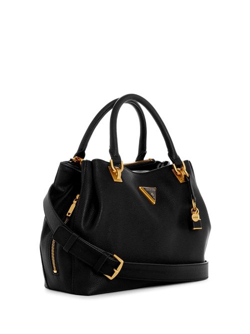 Guess Cosette Luxury Satchel Zwart | GUESS-SN28836
