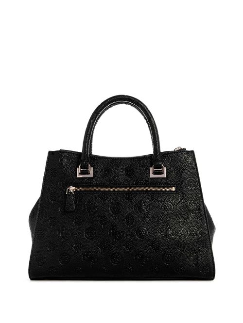 Guess Cresidia Society Satchel Zwart | GUESS-SN29319