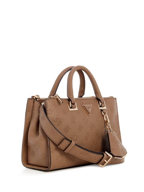 Guess Cresidia Status Satchel Bruin | GUESS-SN28989