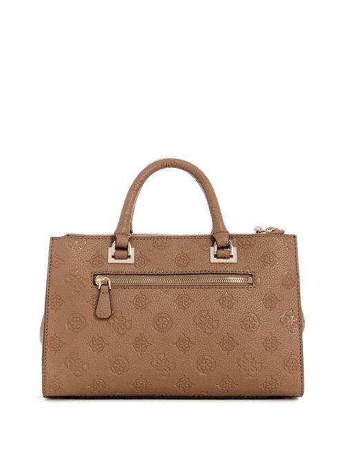 Guess Cresidia Status Satchel Bruin | GUESS-SN28989