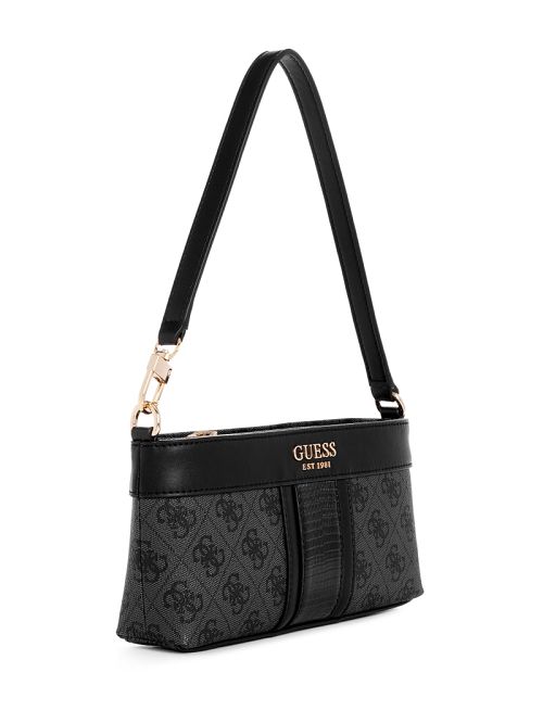 Guess Cristiana Mini Shoulder Bag Zwart | GUESS-SN29099