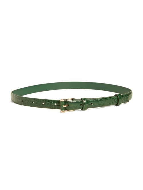 Guess Crocodile Trouser Belt Groen | GUESS-SN30228