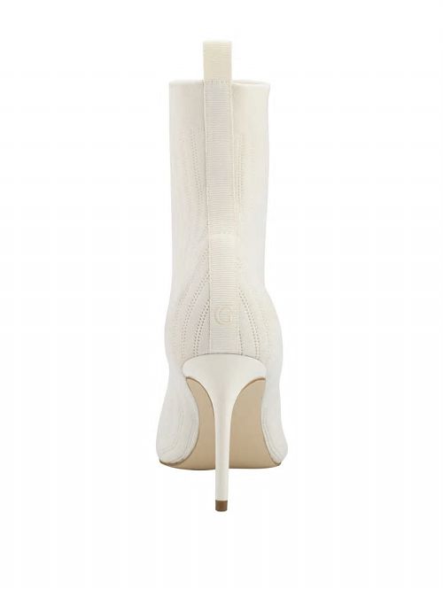 Guess Dallyna Knit Sock Bootie Wit | GUESS-SN29896