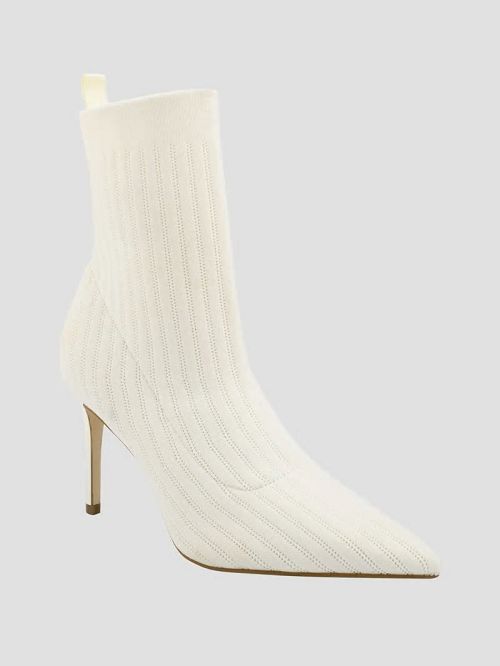 Guess Dallyna Knit Sock Bootie Wit | GUESS-SN29896