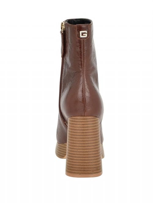 Guess Danca Platform Booties Bruin | GUESS-SN29912
