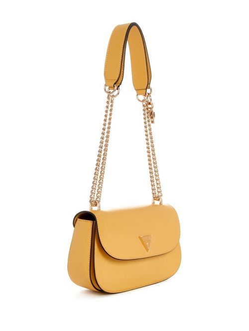 Guess Daryna Convertible Crossbody Geel | GUESS-SN29185