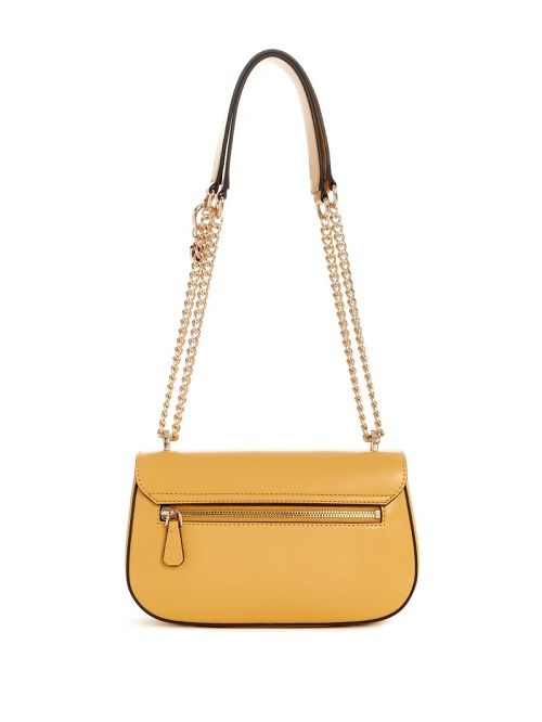 Guess Daryna Convertible Crossbody Geel | GUESS-SN29185