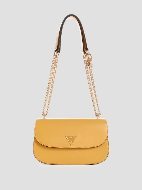 Guess Daryna Convertible Crossbody Geel | GUESS-SN29185
