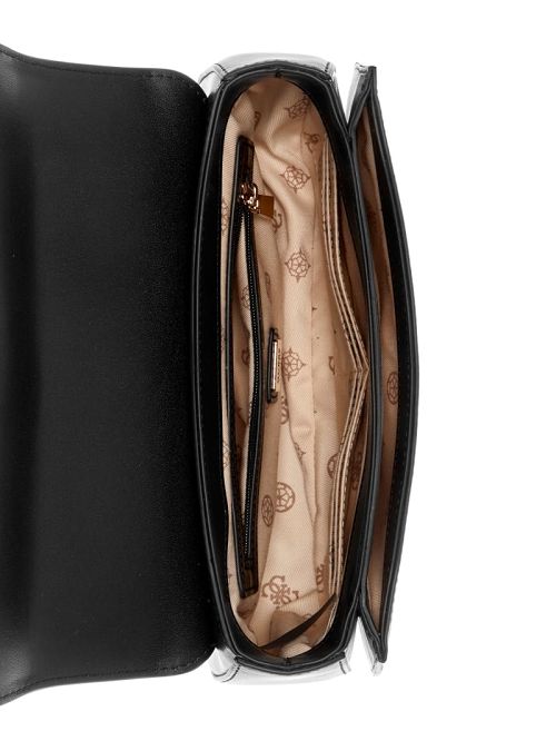 Guess Daryna Convertible Crossbody Zwart | GUESS-SN29063