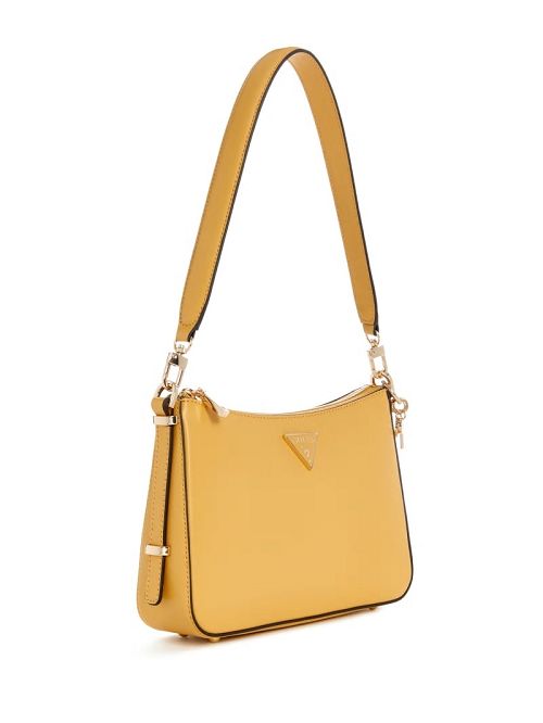 Guess Daryna Top-Zip Shoulder Bag Geel | GUESS-SN29186