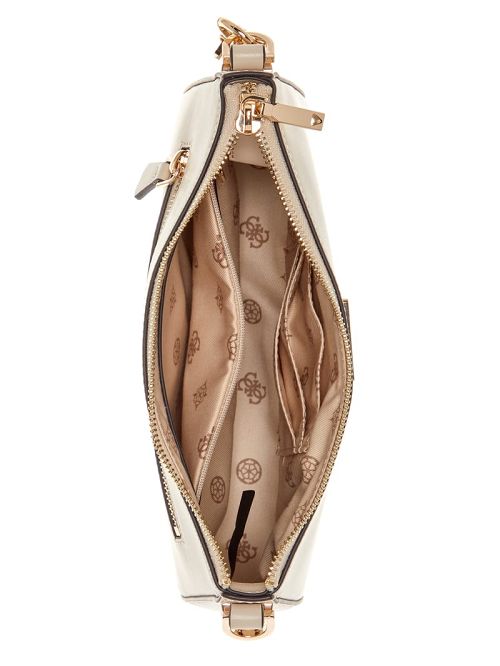 Guess Daryna Top-Zip Shoulder Bag Wit | GUESS-SN29182