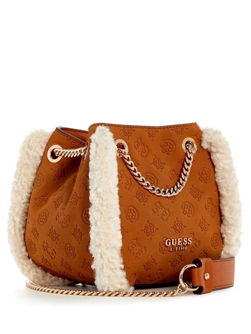 Guess Davika Convertible Crossbody Bruin | GUESS-SN29026