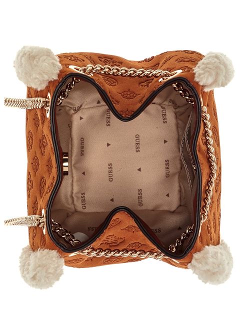 Guess Davika Convertible Crossbody Bruin | GUESS-SN29026