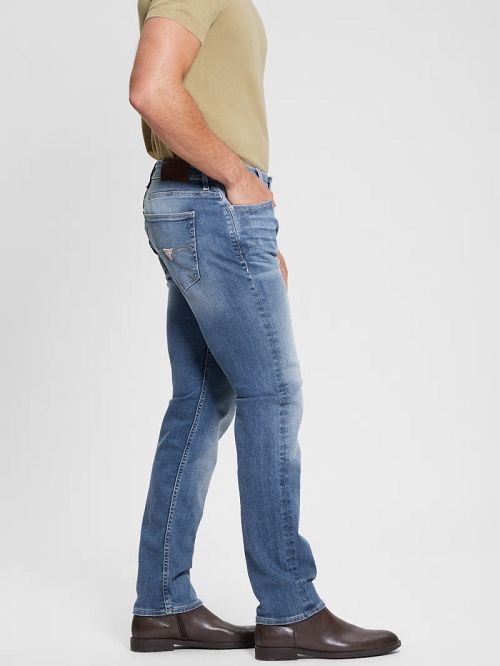 Guess Davis Straight Jeans Blauw | GUESS-SN30394